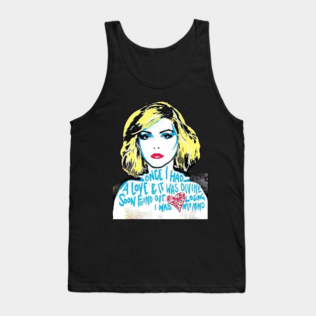 A Love Blondie Tank Top by AsafSlook